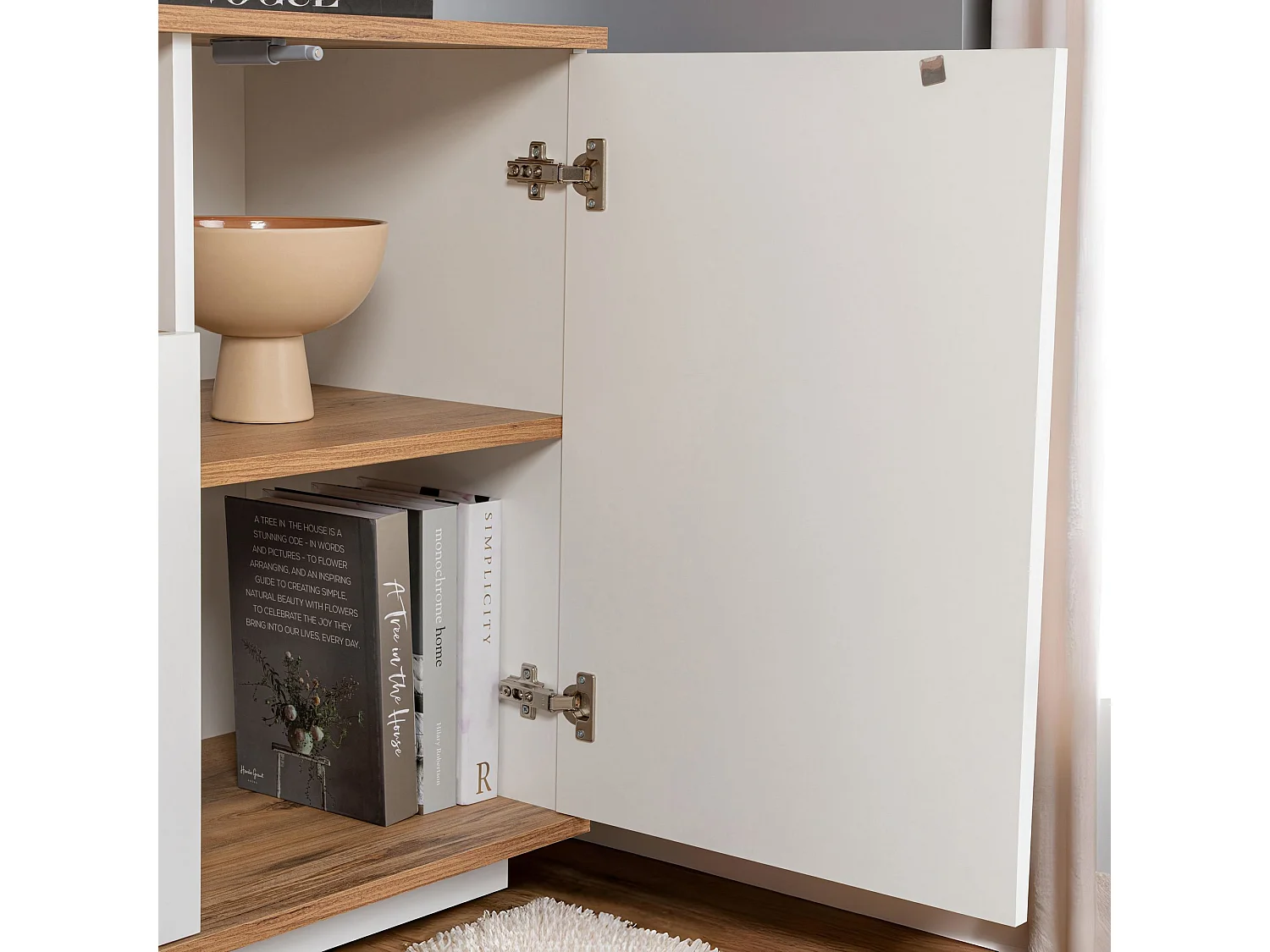 Buffet 4 portes en aggloméré Arista