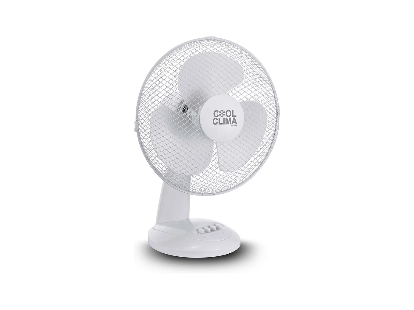 Tafelventilator Cool Clima 40 W, 30 cm, Wit