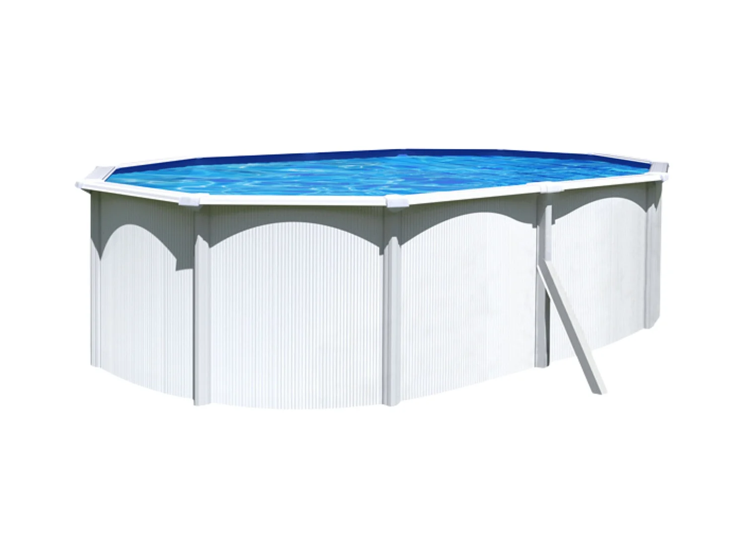 Piscine hors-sol Saphir rectangulaire 5,15 x 3,90 x 1,20 m - 16 m³ - Acier galvanisé