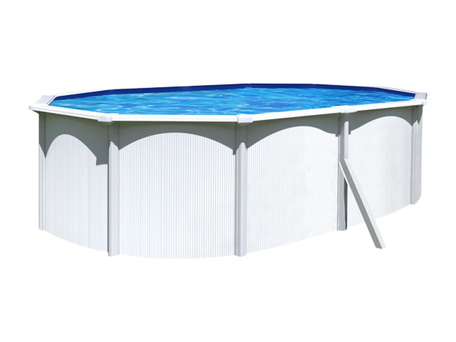 Piscine hors-sol Saphir rectangulaire 5,15 x 3,90 x 1,20 m - 16 m³ - Acier galvanisé