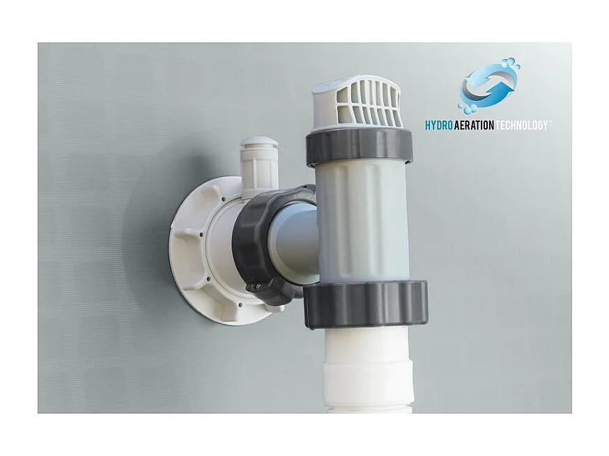 Piscine Tubulaire Prism Frame Ronde Gris - 610 x 132 cm - Intex - 32695 L