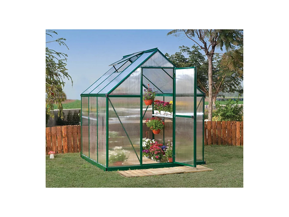 Tuinkas Mythos 6x6 Groen - Palram by Canopia