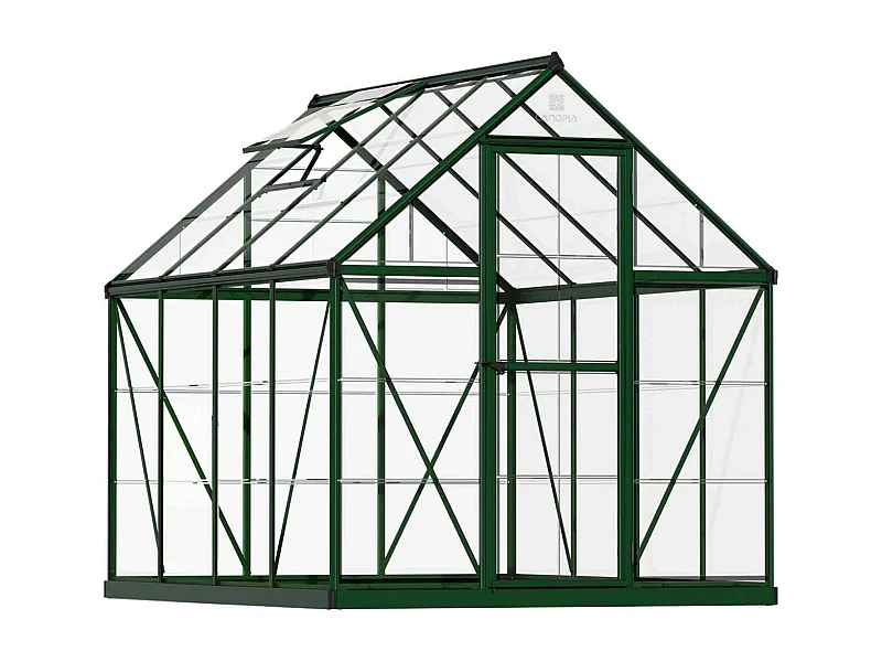 Tuinkas Harmony Green van polycarbonaat 6x8 - Palram Canopia