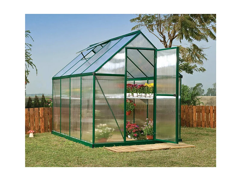 Tuinserre Mythos 6x8 - Palram by Canopia - 1,85 m x 2,46 m x 2,08 m