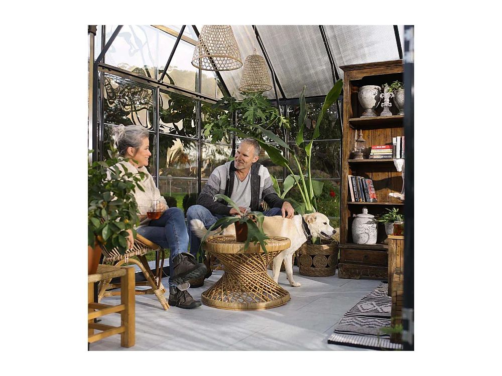 Serre de jardin en aluminium et polycarbonate Victory Orangerie