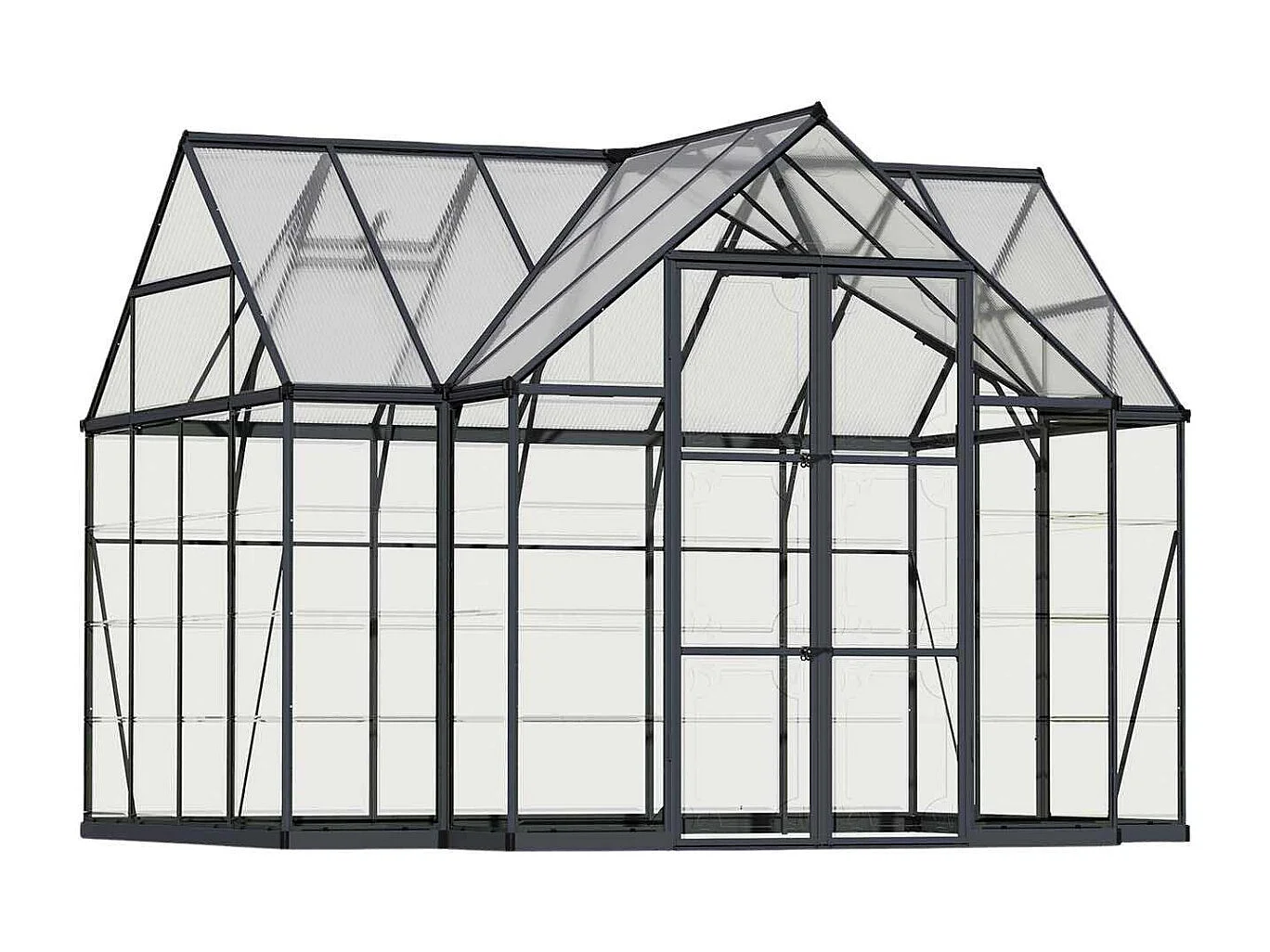 Serre de jardin en aluminium et polycarbonate Victory Orangerie