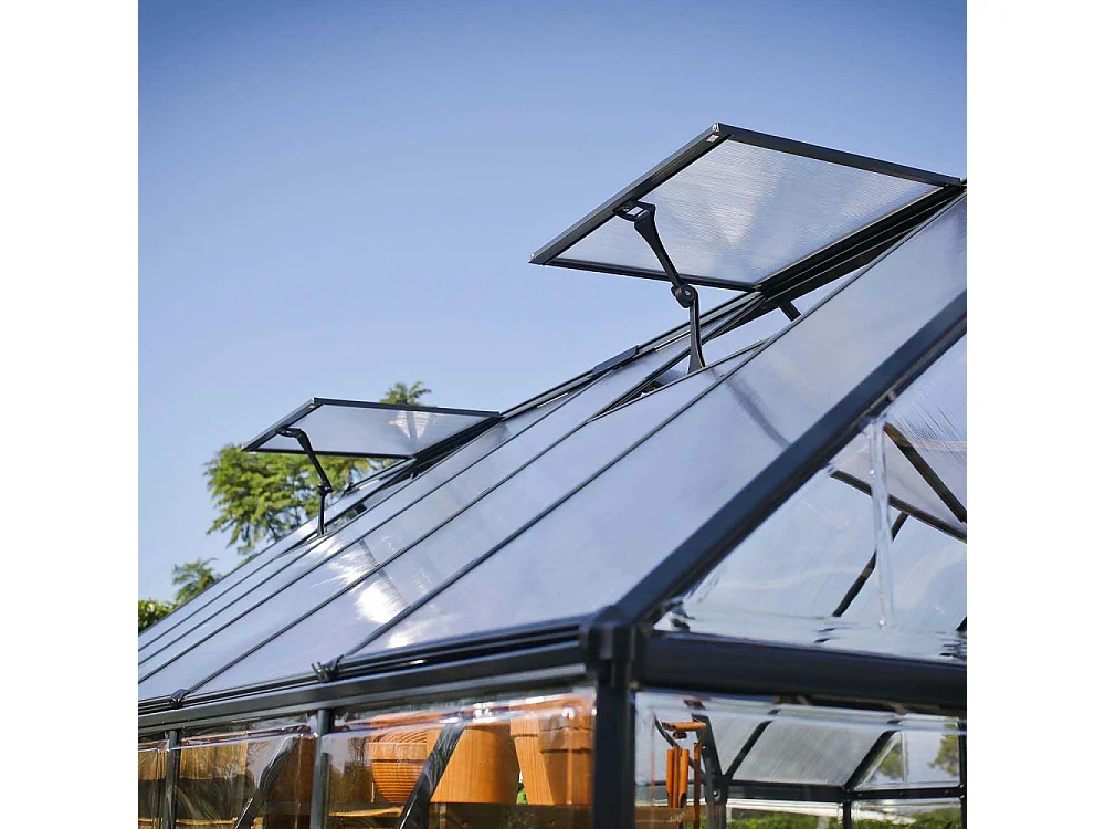 Serre de jardin en aluminium et polycarbonate Victory Orangerie