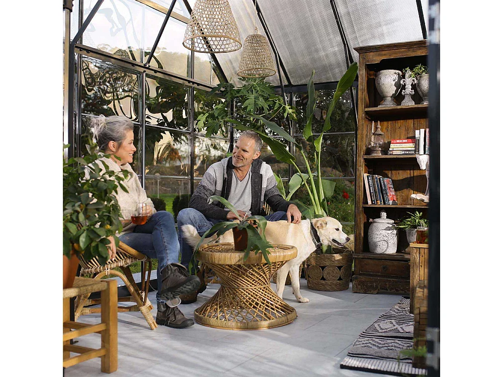 Serre de jardin en aluminium et polycarbonate Victory Orangerie