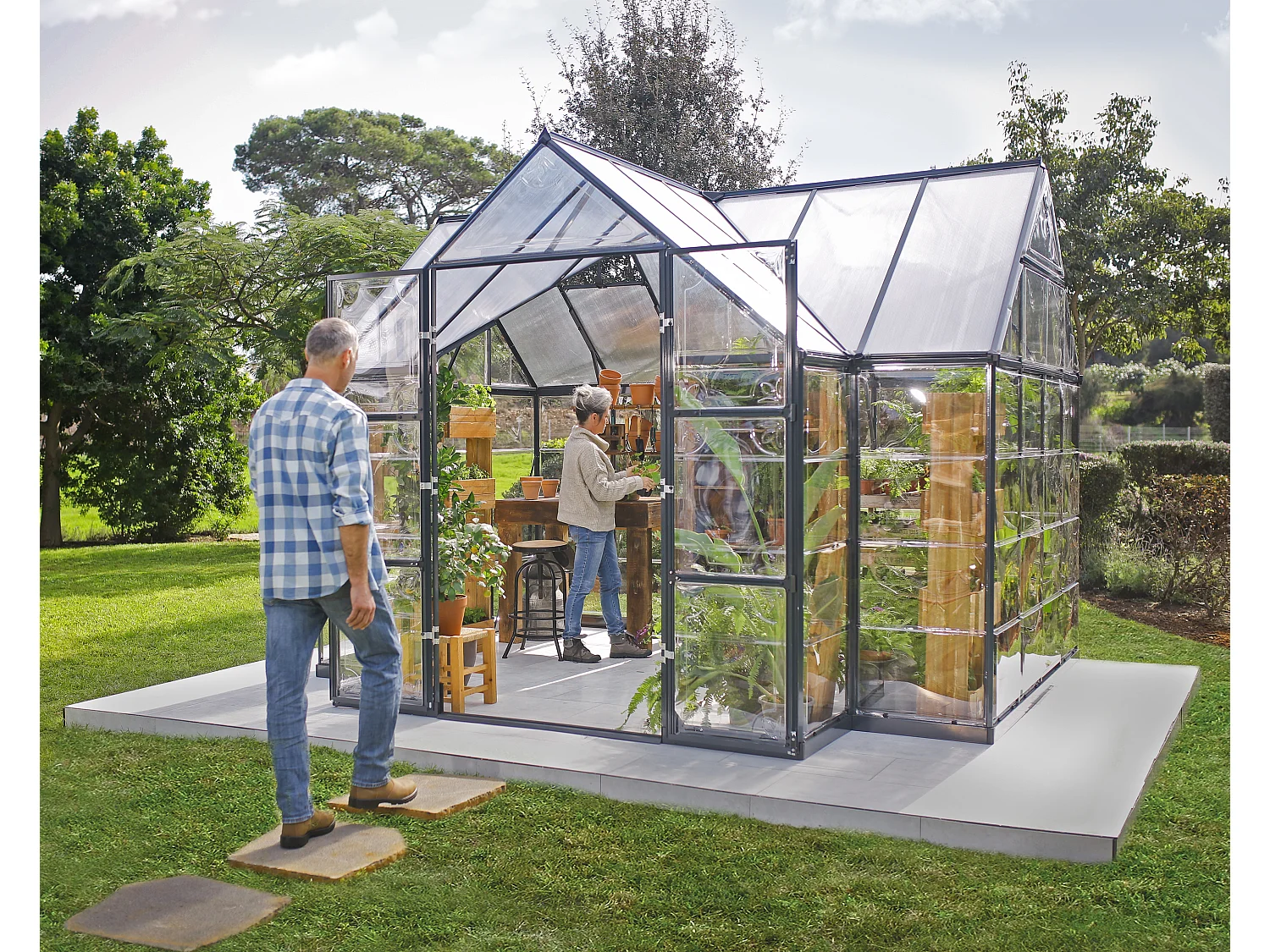 Canopia Chalet-serre de jardin Victory Orangerie 11,1m²