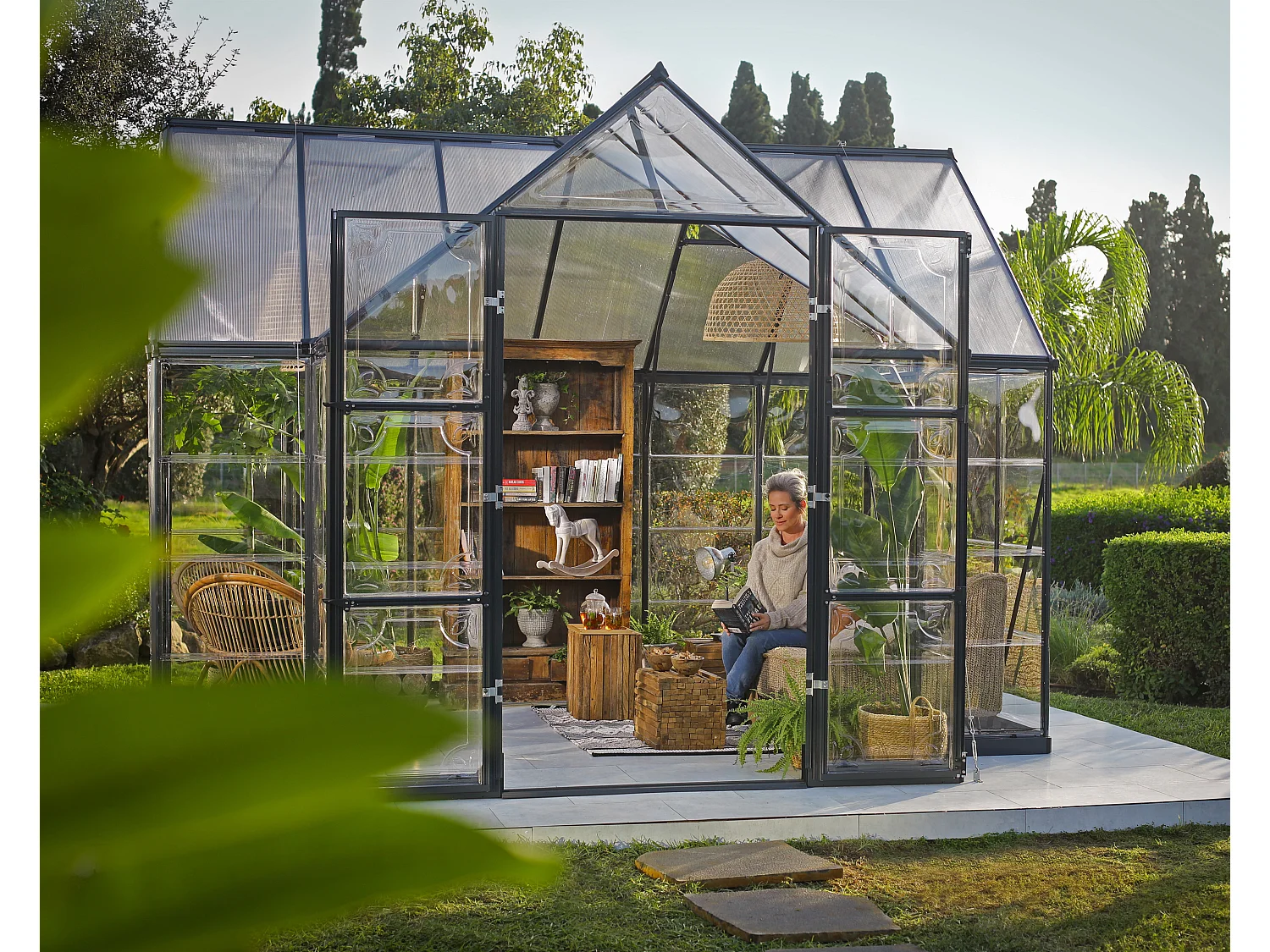 Canopia Chalet-serre de jardin Victory Orangerie 11,1m²