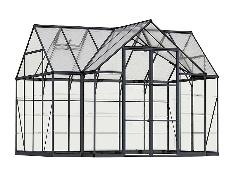 Serre de jardin en aluminium et polycarbonate Victory Orangerie