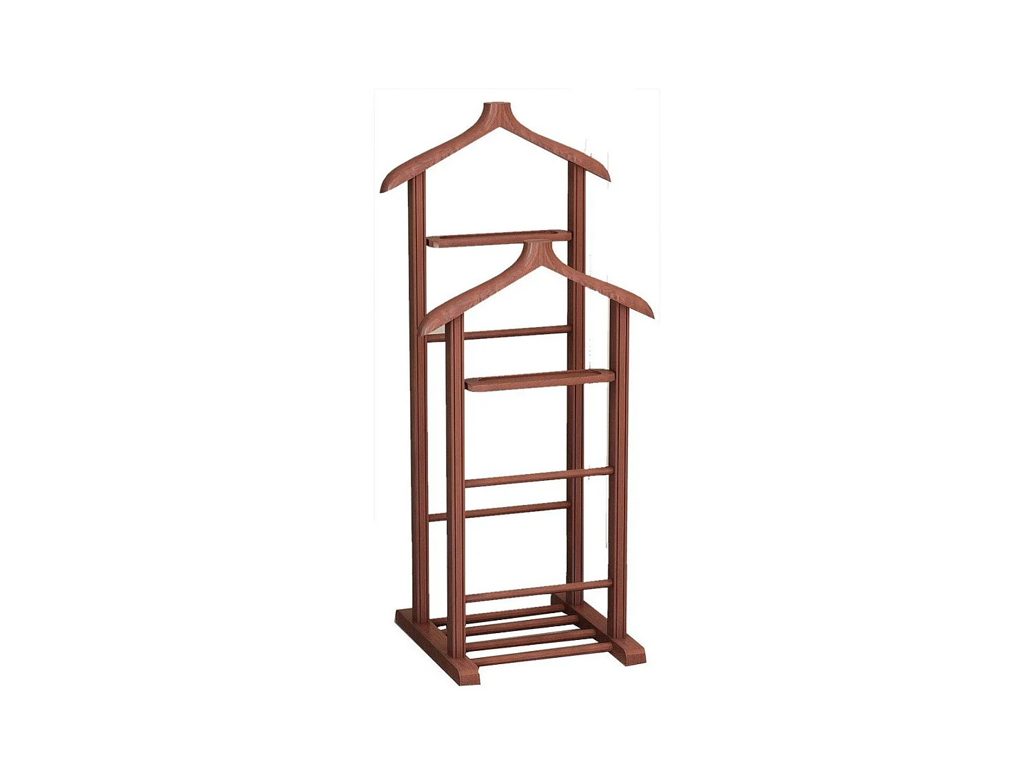 Valet de chambre en bois massif H120 cm - BETA