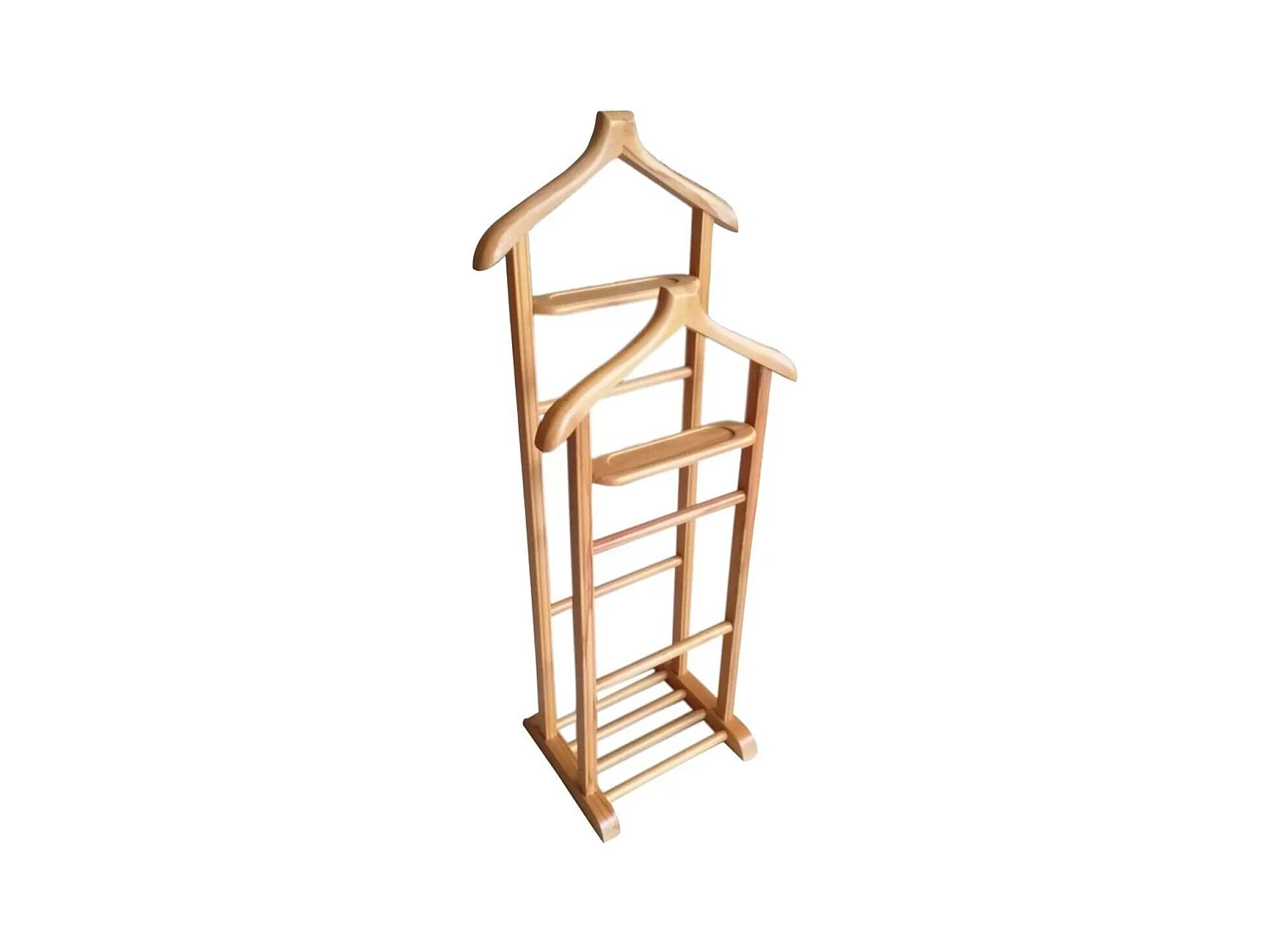 Valet de chambre en bois massif H120 cm - BETA