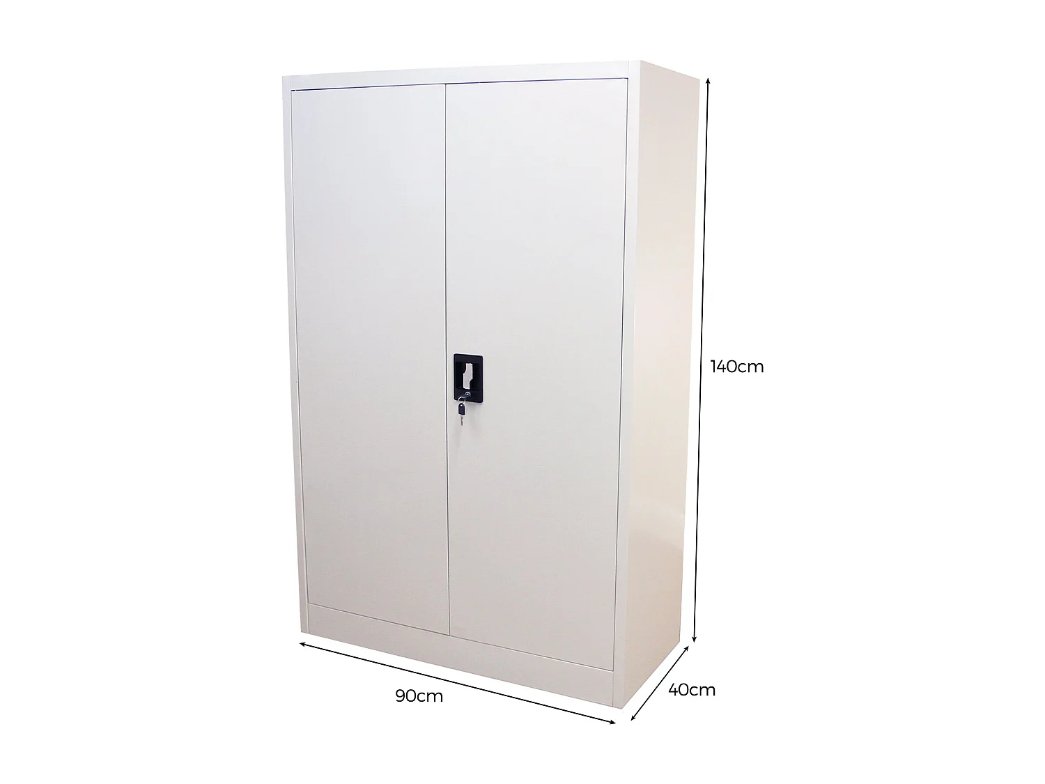 Aktenschrank Stahl 140cm