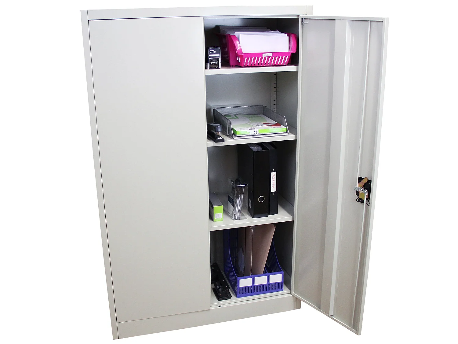 Metal Filing Cabinet 140cm
