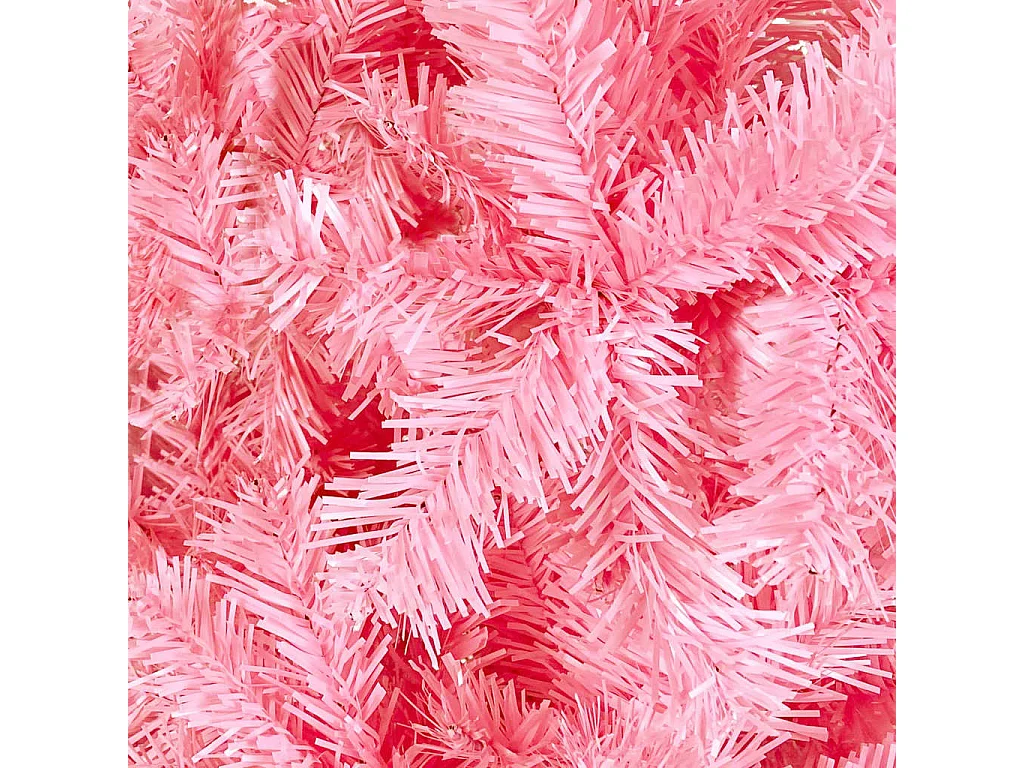Mallory  Sapin de Noël étroit Rose 120 cm