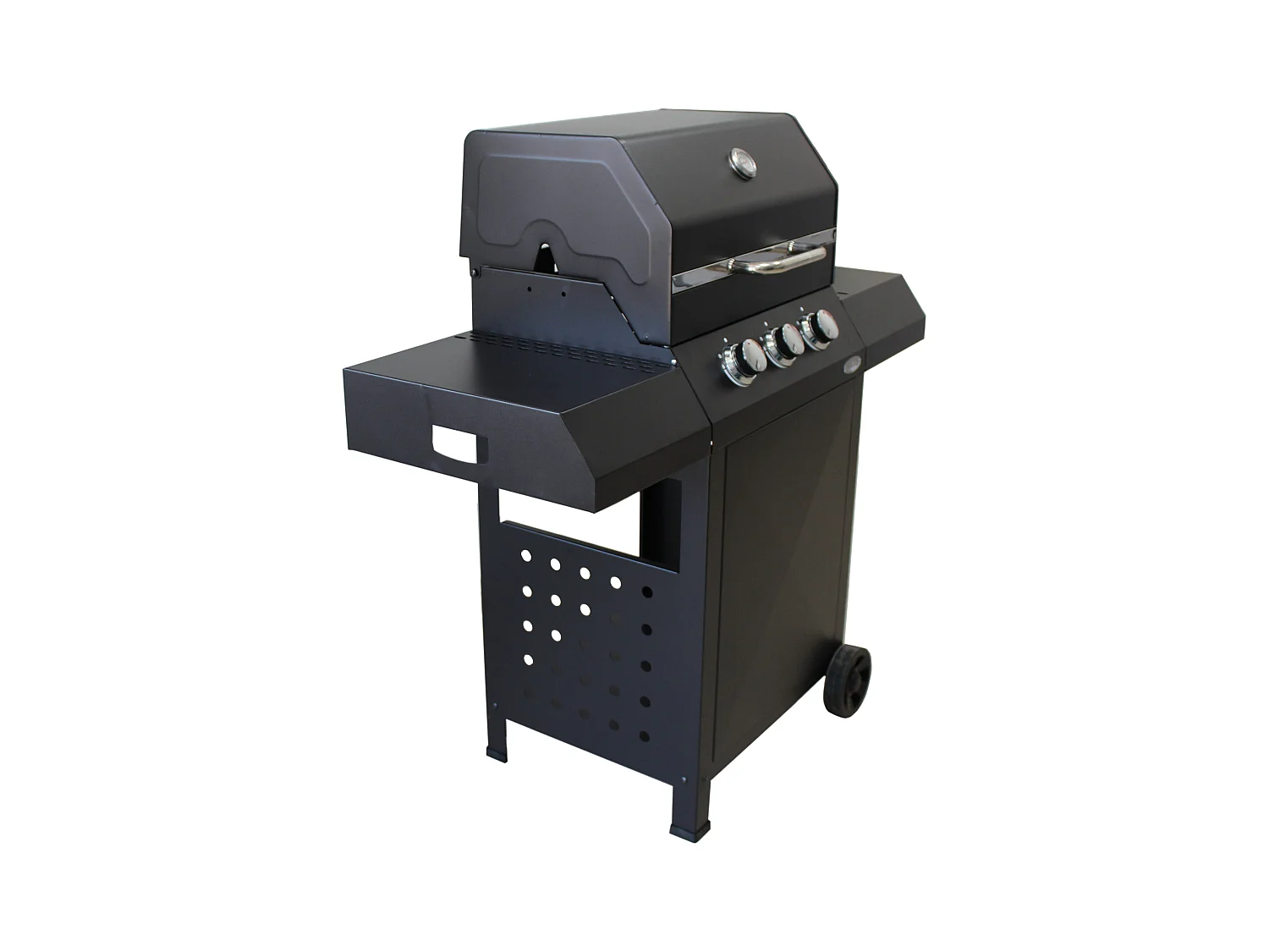 Barbecue au gaz CAZORLA BLACK - 3 brûleurs