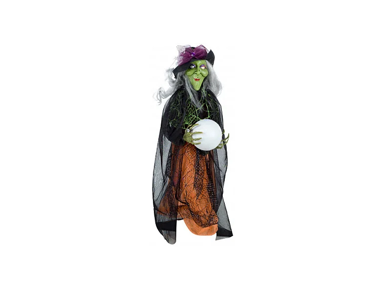 Sorcière Debout Light & Sound Noire 110 cm
