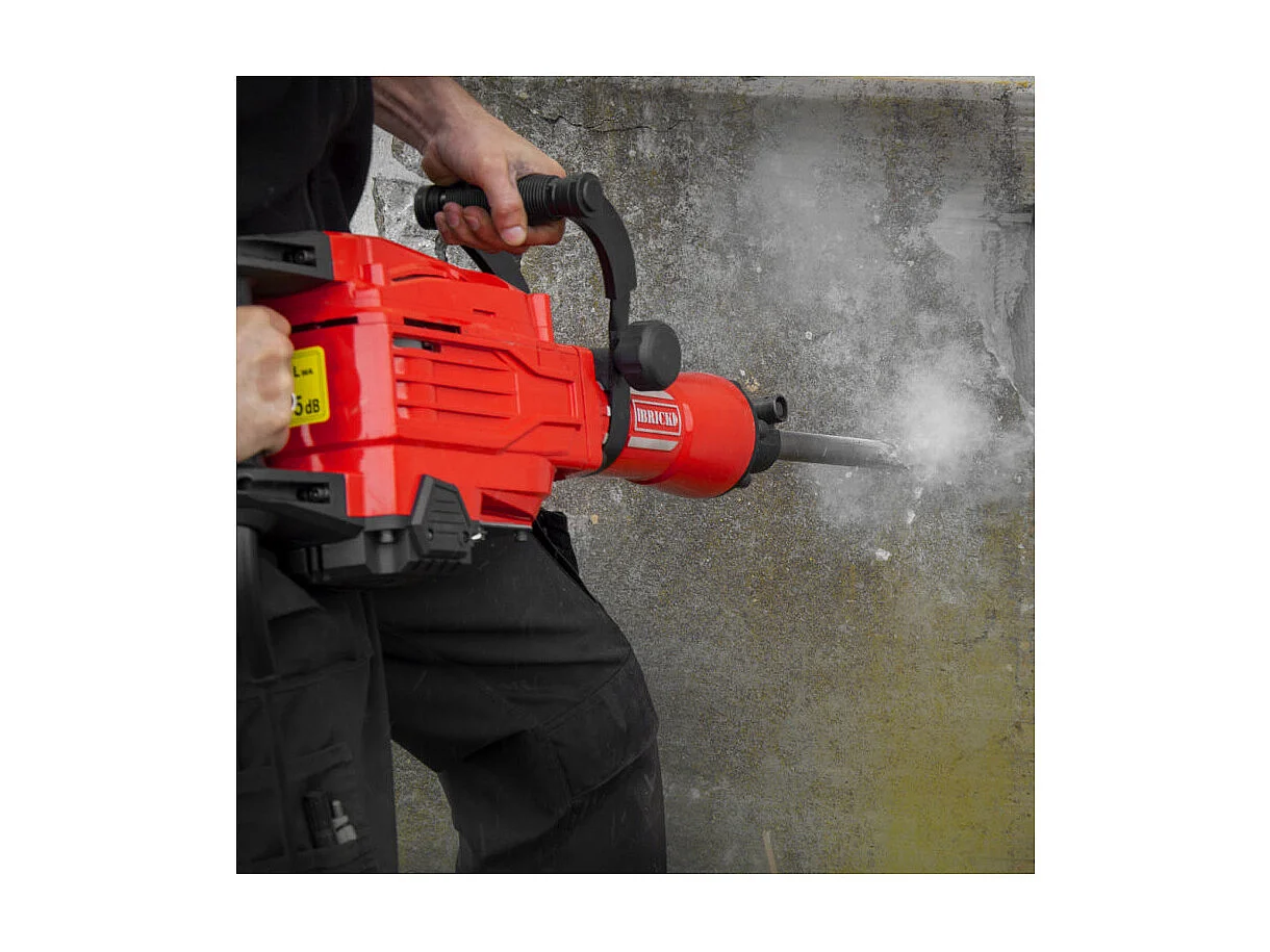 Marteau piqueur Brick 1700 W - 60 joules avec coffret métal