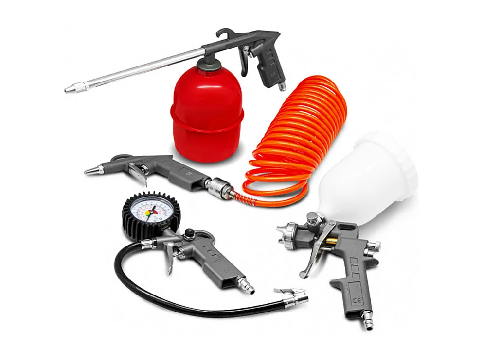 Kit d'accessoires 5 pcs pour compresseur - Constructor