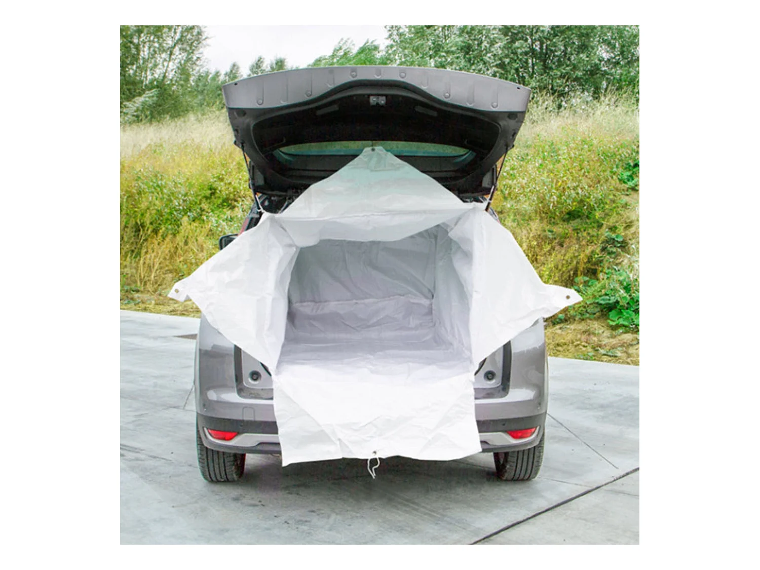 Sac de coffre universel 1100 L pour gravats, bûches et déchets