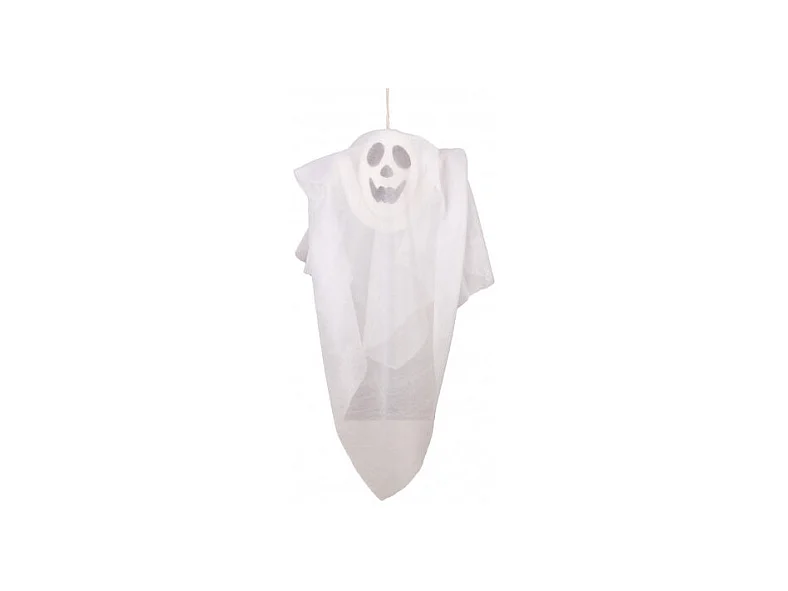 Fantôme à suspendre blanc 42 x 6 x H35 cm