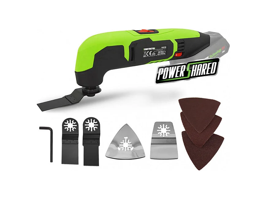 Outil multifonctions sans fil 20V Constructor - Sans batterie