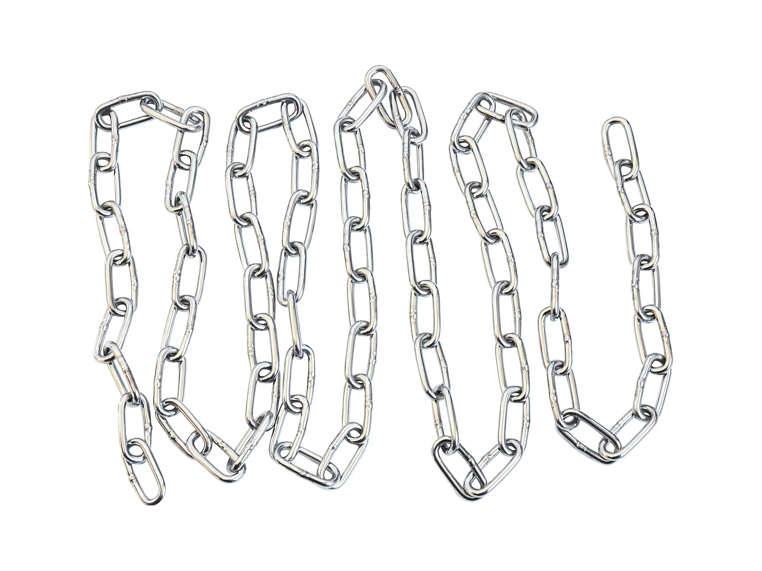 Chaîne en inox pour voile d’ombrage – 2 m – Accessoire robuste