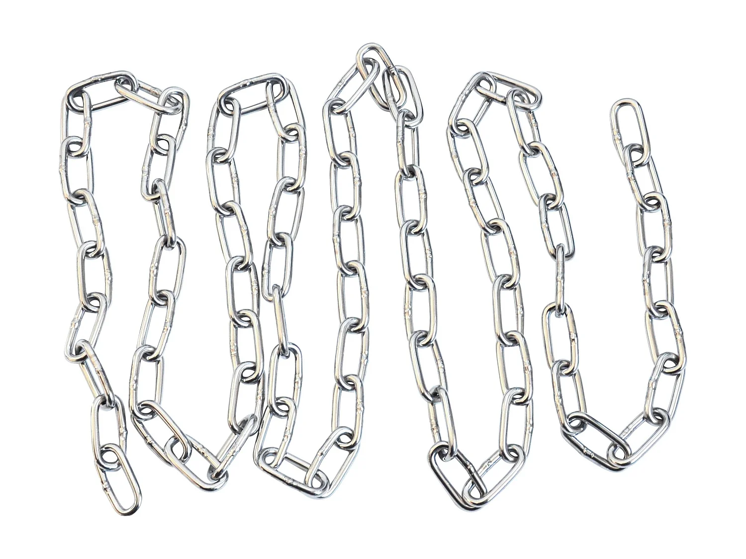 Chaîne en inox pour voile d’ombrage – 2 m – Accessoire robuste