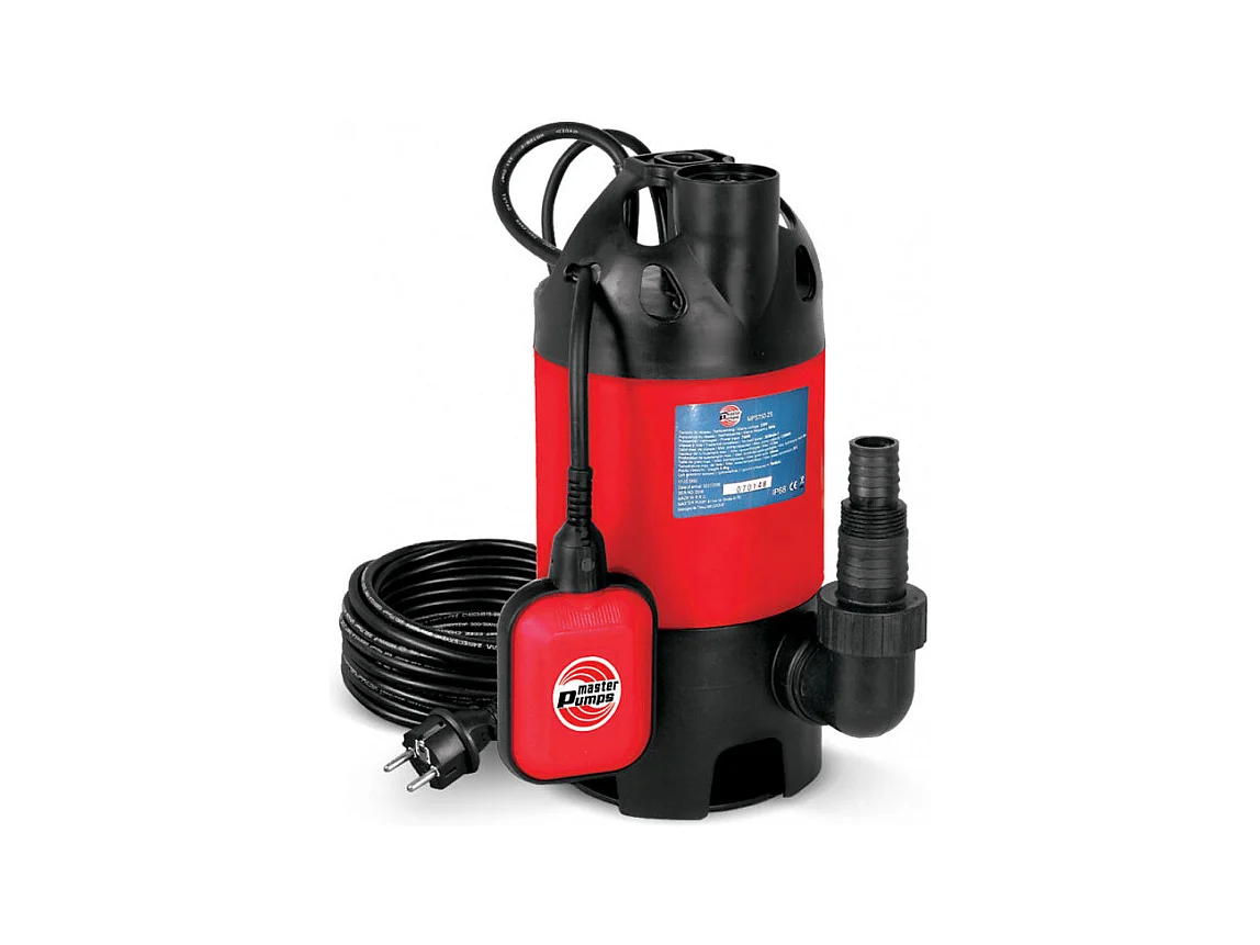 Pompe vide caves eaux claires 400W avec flotteur - Master Pumps