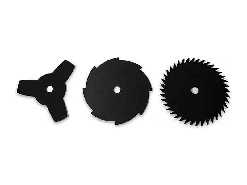 Lot de 3 lames pour débroussailleuse et outil multifonctions 4 en 1 - 255 mm - Chester