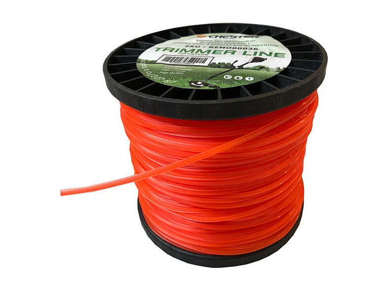 Fil de coupe Chester 100 m - 2,7 mm - Nylon - Orange