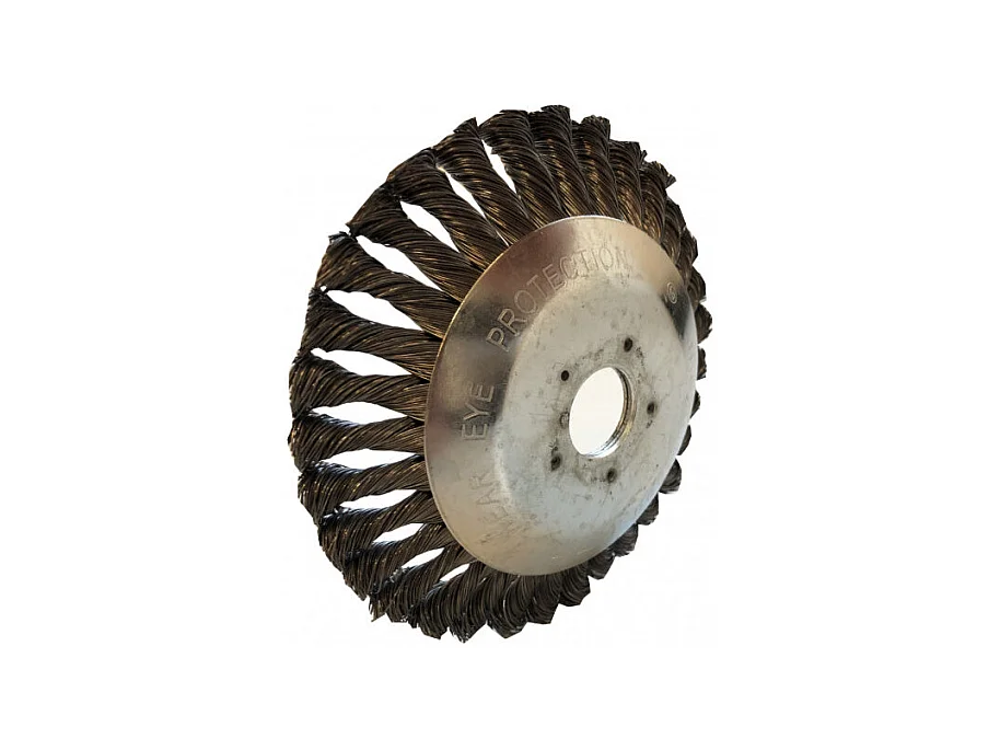 Brosse de désherbage Chester pour débroussailleuse et outil multifonctions - 150 mm