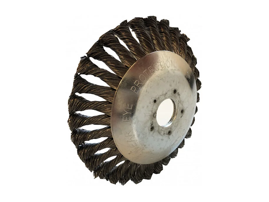 Brosse de désherbage Chester pour débroussailleuse et outil multifonctions - 150 mm