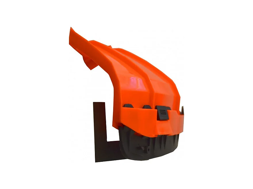 Carter de protection pour débroussailleuse et outils multifonctions 4 en 1 - Chester - Diamètre 26 mm - Orange