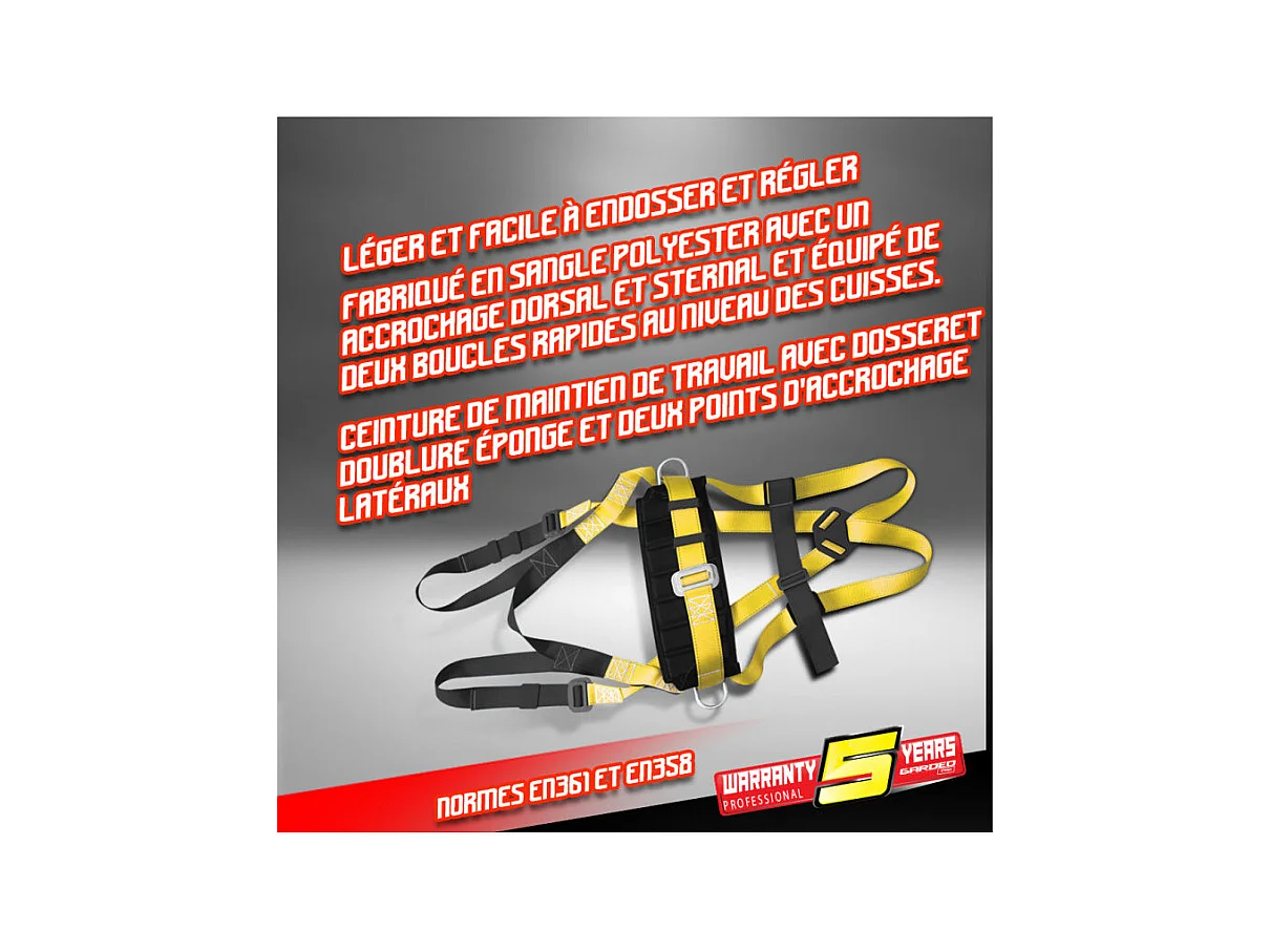 Harnais anti-chute Gardeo Pro