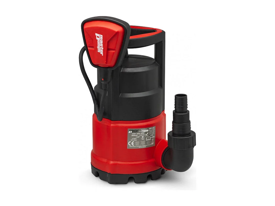 Waterpomp voor helder water 400W met vlotter - Master Pumps