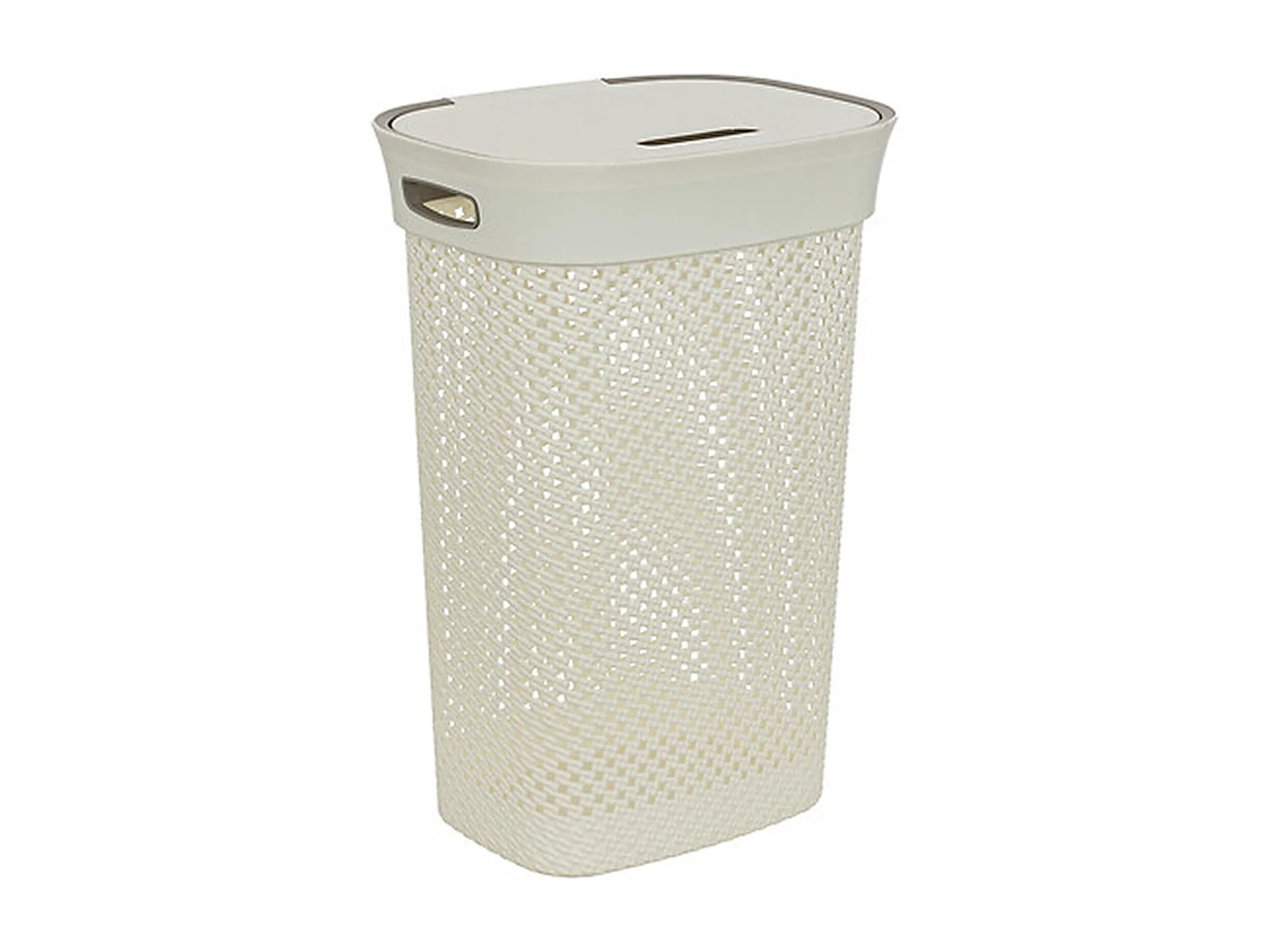 Panier à Linge Ajouré "Purl" 60L Lin