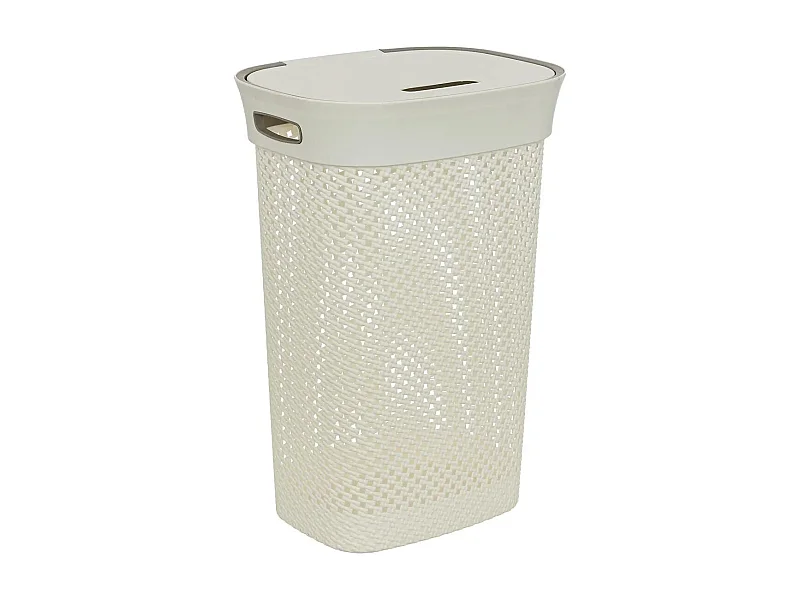 Panier à Linge Ajouré "Purl" 60L Lin