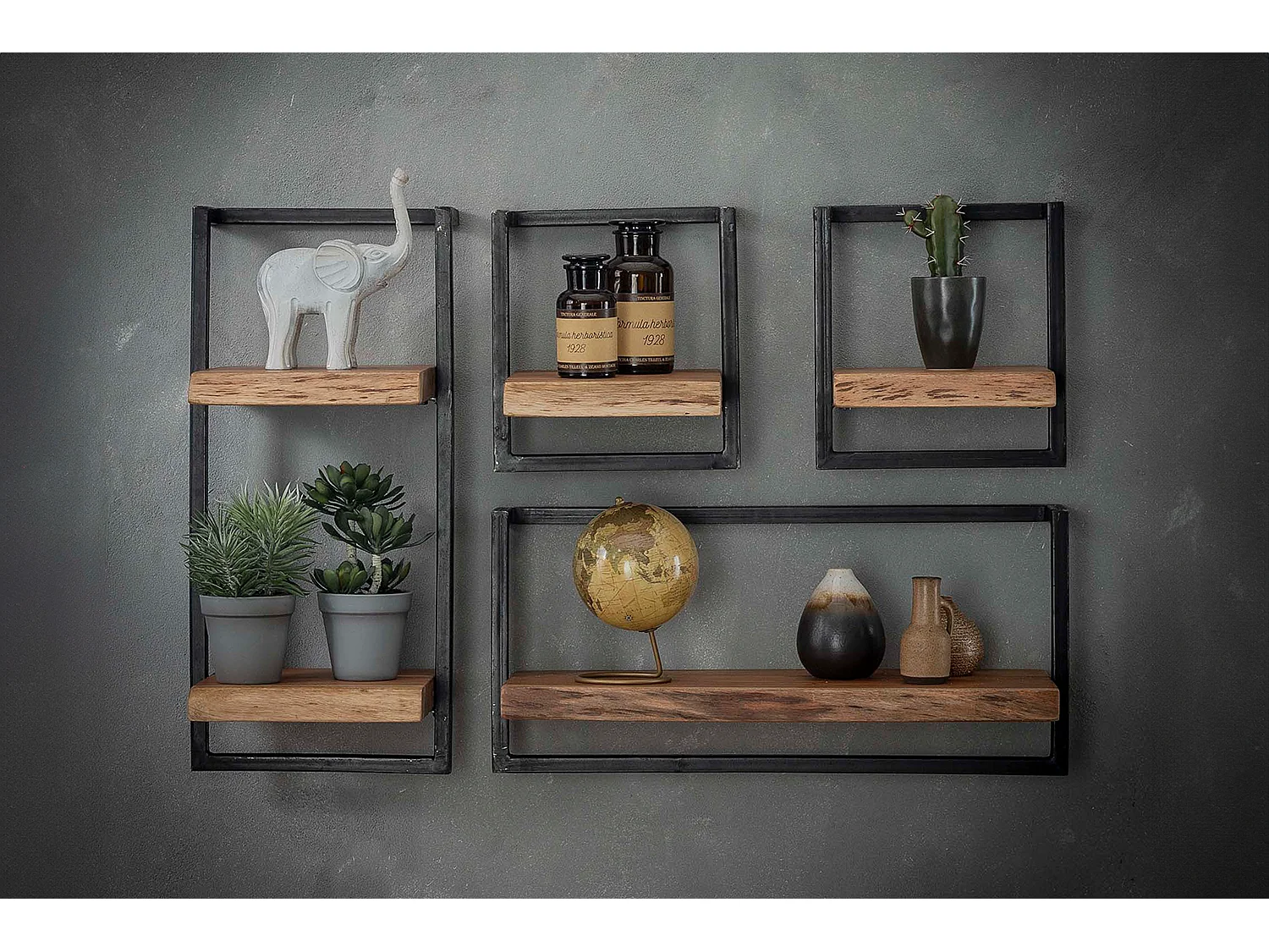 Wandregal - Holz Holz - ERGEA 