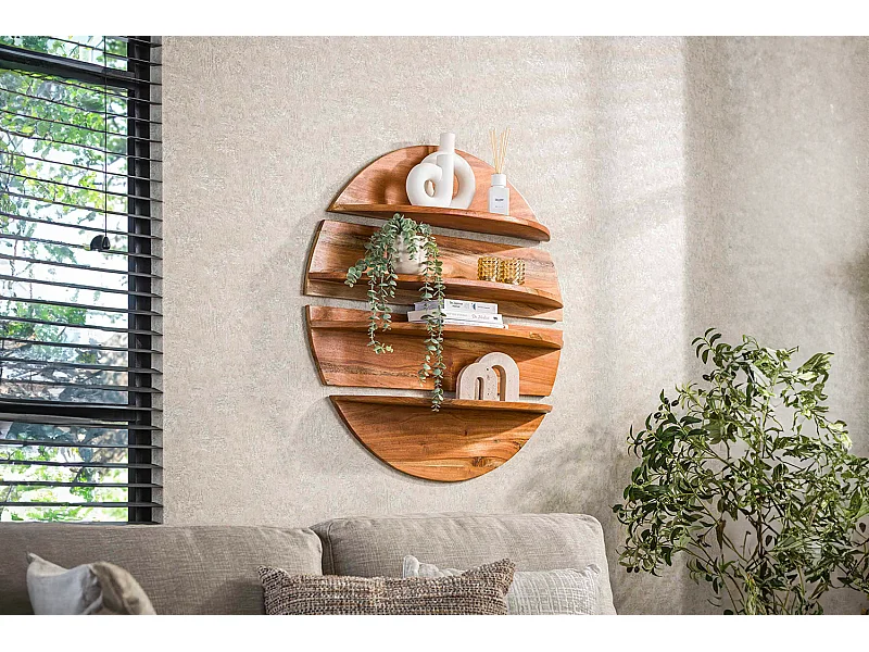 Étagère murale Set - Bois Bois - KRISA