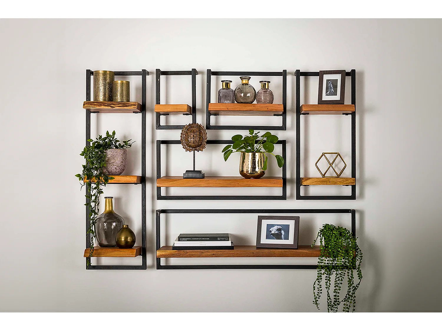 Wandregal - Holz Holz - ERGEA