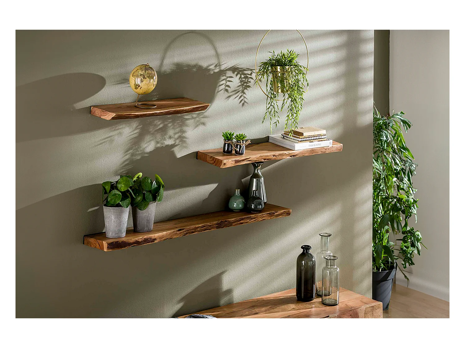 Wandregal - Holz Holz - ERGEA 