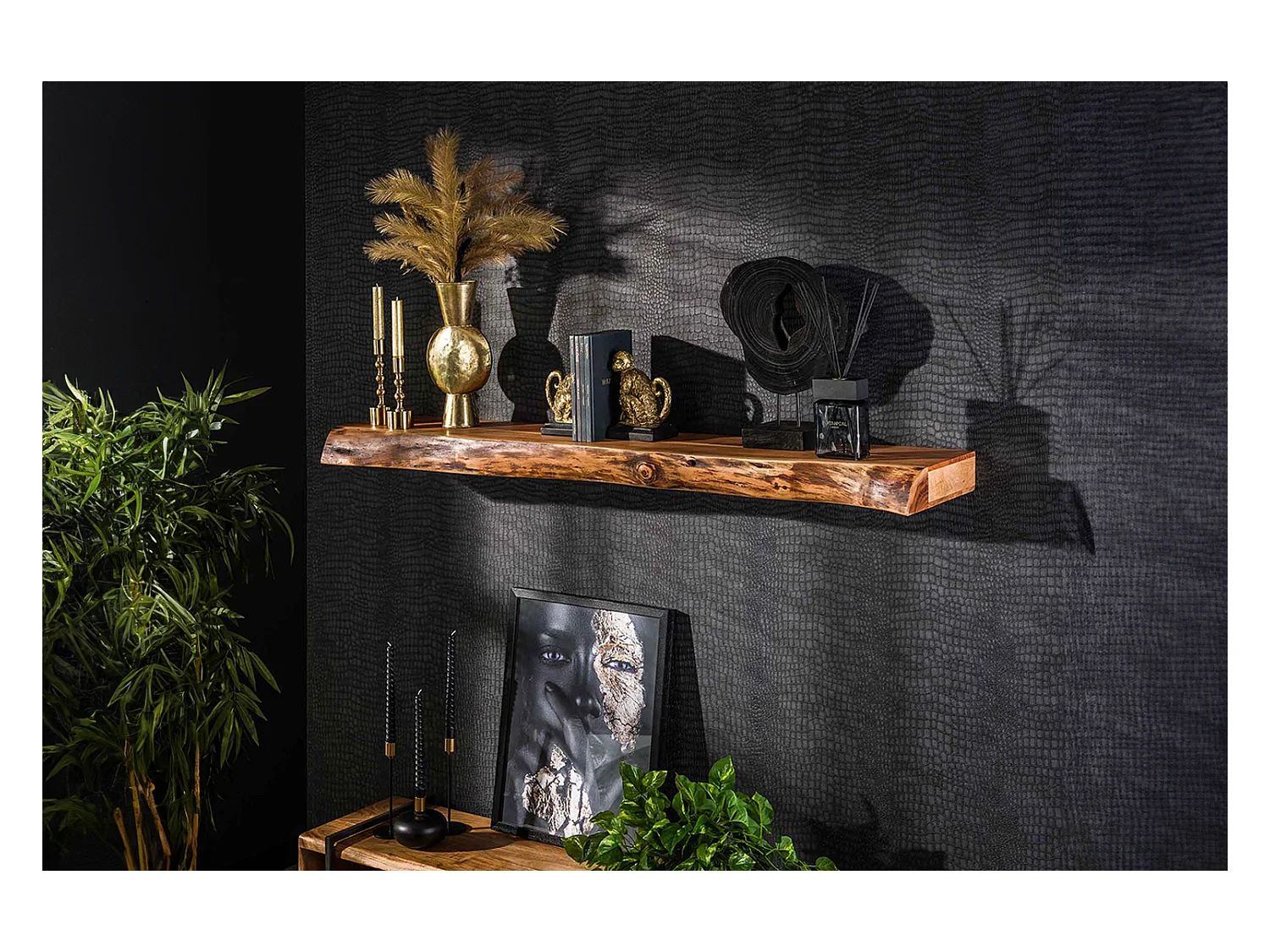 Wandregal - Holz Holz - SESA