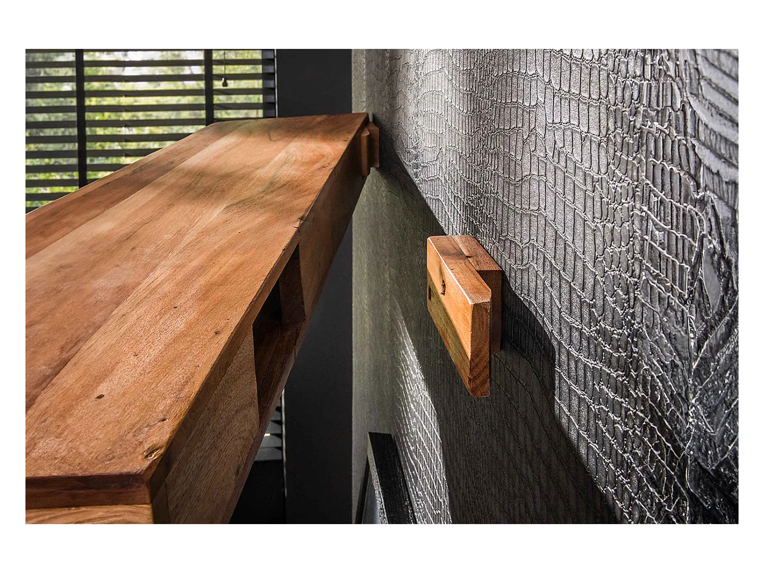 Wandregal - Holz Holz - SESA