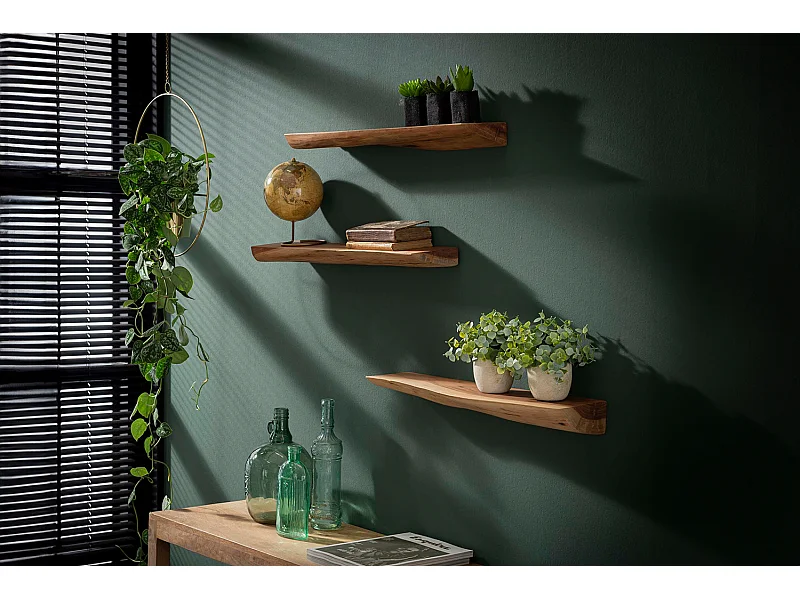 Wandregal Set - Holz Holz - FERHA 