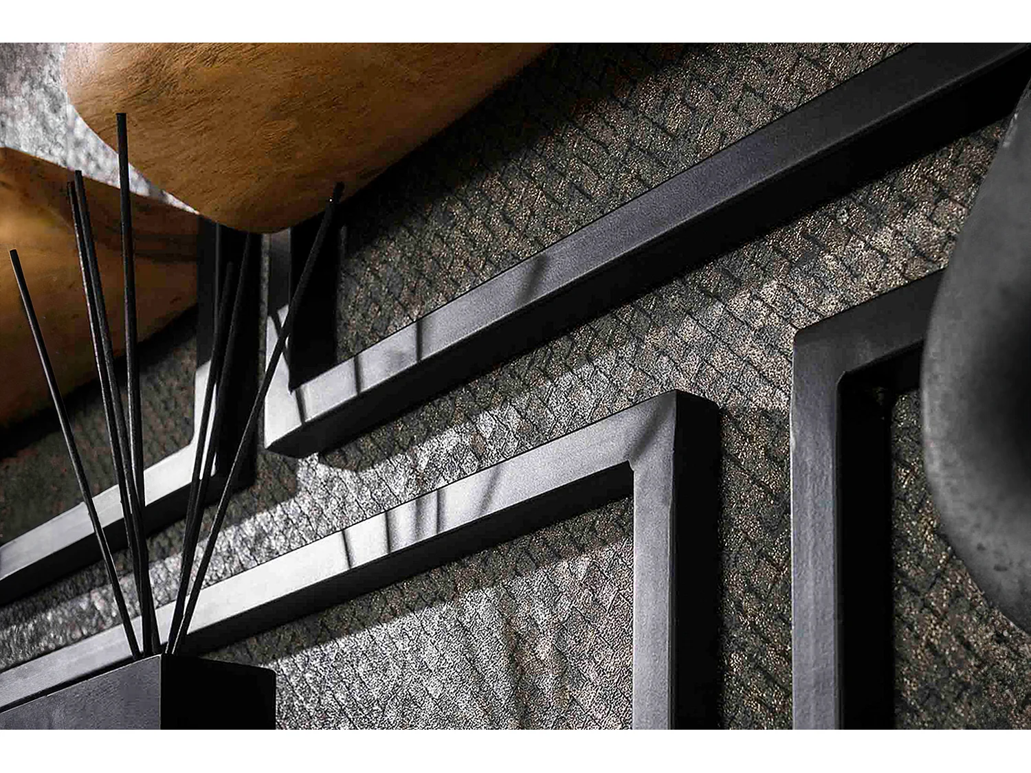 Estantería de pared Set - Madera Madera - ERGEA 