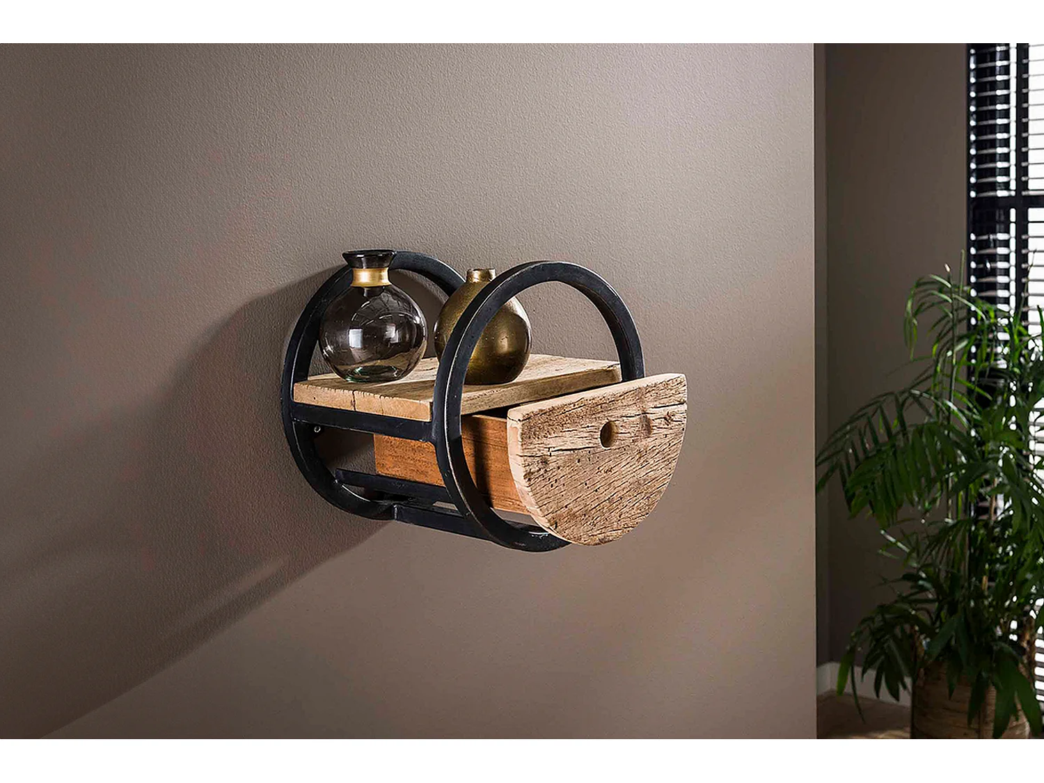 Estantería de pared - Madera Madera - RADEL