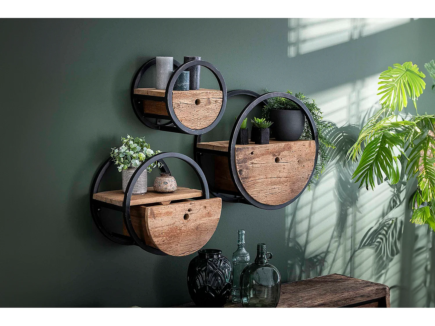 Étagère murale - marron Bois - RADEL