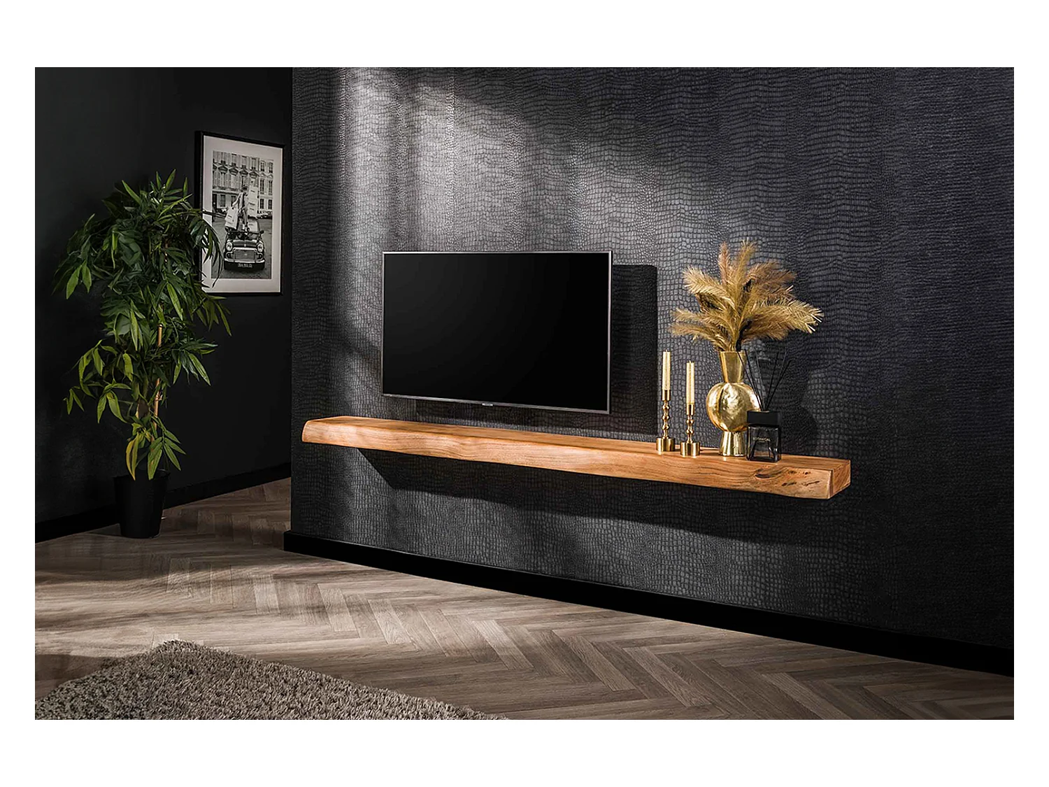 Wandregal - Holz Holz - SESA